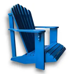 TAIKKEE - SILLON ADIRONDACK AZUL PROFUNDO