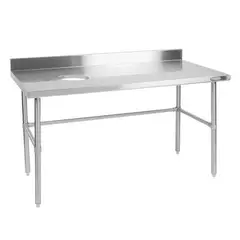 PROCHEF - Meson Mural Acero Inoxidable 150x60 Cm Con desconche