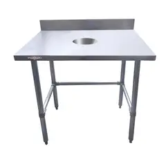 PROCHEF - Meson Mural Acero Inoxidable 90x60 Cm Con desconche