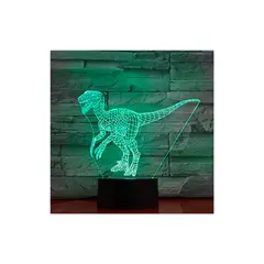 GENERICO - Lámpara Velociraptor 3D
