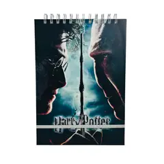 GENERICO - Croquera B5 100 Hojas Lisas Blancas Harry Potter Reliquias