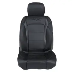 GENERICO - Funda Cubreasiento Auto B-equip Individual Negro Universal