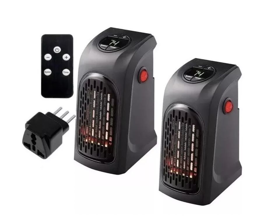 2 xCalefactor Termoventilador Calefaccion 400w 2 Unidades