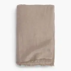 CALMA HOUSE - Manta Algodón Layer 120x180 Crudo