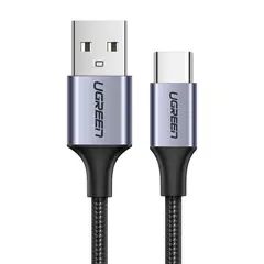 UGREEN - Cable USB-C a USB 2.0 A trenzado 2m Negro