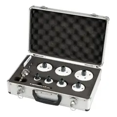 MAKITA - Set 9 Piezas Sierra Copa Ezychange Bi-metal HSS 8% Co