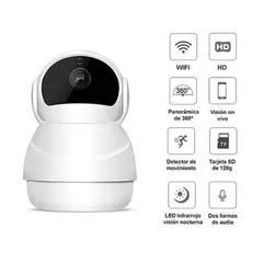 OEM - CAMARA WIFI ROBOTICA 360 MONITOR BEBE