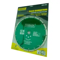 KAMASA - Disco Diamantado 9 230mm Corte Segmentado Concreto
