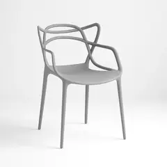 KLIK - Silla de Terraza o comedor Master - Gris