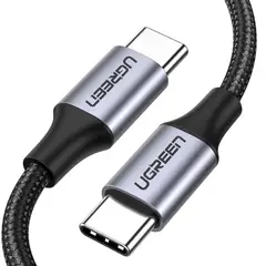UGREEN - Cable USB-C 2.0 a USB-C 2.0 trenzado 2m