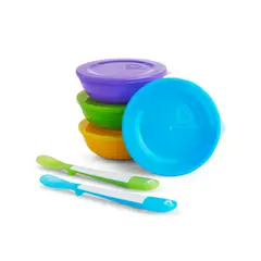 MUNCHKIN - Pack 4 Bowls Love