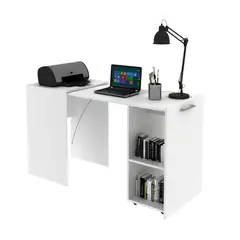 TECNOMOBILI - ESCRITORIO MESA MULTIFUNCIONAL BLANCO