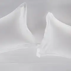 ROSEN - Sábana 500 Hilos Algodón Lisa Blanca King