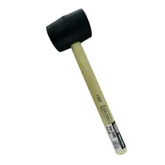 GENERICO - Combo Martillo Mazo Maceta De Goma 12oz Slrh12