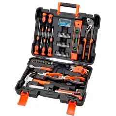 BLACK+DECKER - Set 153 piezas herramientas manuales