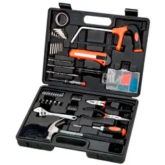 BLACK+DECKER - Set 107 piezas herramientas manuales BMT107C-LA