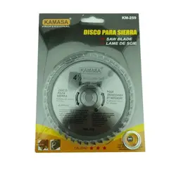 KAMASA - Disco Sierra Circular 4 1/2 Pulgadas 40 Dientes