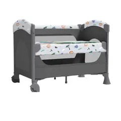 LUBABYCAS - Cuna Colecho Corral 3 En 1 Vricale Leon