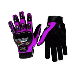 PROBIKER - Guantes para motos para mujeres talla S morado