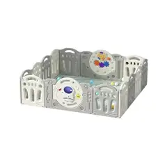 LUBABYCAS - Corral Bebe Armado 153x160cm Con Accesorios
