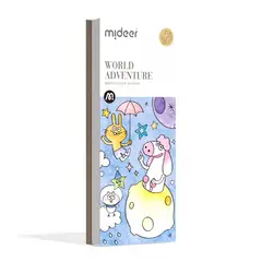 MIDEER - Libreta De Acuarelas Para Pintar Motivo Aventura Mundial