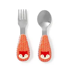 SKIP HOP - Set Cuchara y Tenedor Zoo Zorro