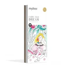 MIDEER - Libreta De Acuarelas Para Pintar Motivo Sueño de Hadas
