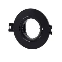TECHNOLAMP - BISEL ORIENTABLE GU10 ATLAS NEGRO