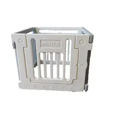 GENERICO - Corral Para Bebe Con 4 Paredes Y Puerta Alta Calidad