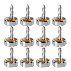 KUANGYE - Tapa Tornillo Inoxidable Embellecedor 12un