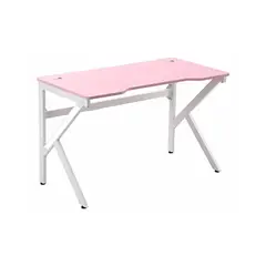 TODODESCUENTO - Escritorio Gamer Profesional Modelo K - Rosado