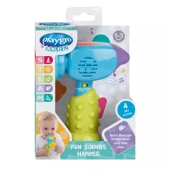 PLAYGRO - Martillo con Sonidos Divertidos para Niño