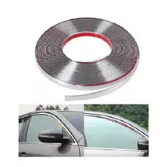 GENERICO - Rollo Moldura Cromada Adhesiva Auto 20mm X 15mts / 223028