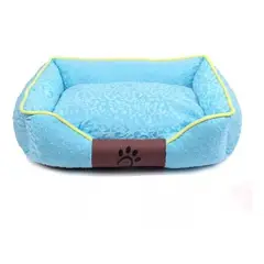 LISM - Cama Mascota Ultrasuave 66x56 L Colchon 262125 Celeste
