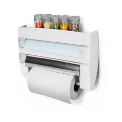 GENERICO - Dispensador Triple De Papel Nova Toalla 4 En 1 Para Cocina