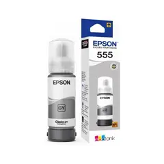 EPSON - TINTA ORIGINAL 555 GY GRIS T555520 PARA L8160 - L8180