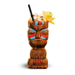 MOOR - Taza Tiki Tótem 400 ML, Alto 16 cm