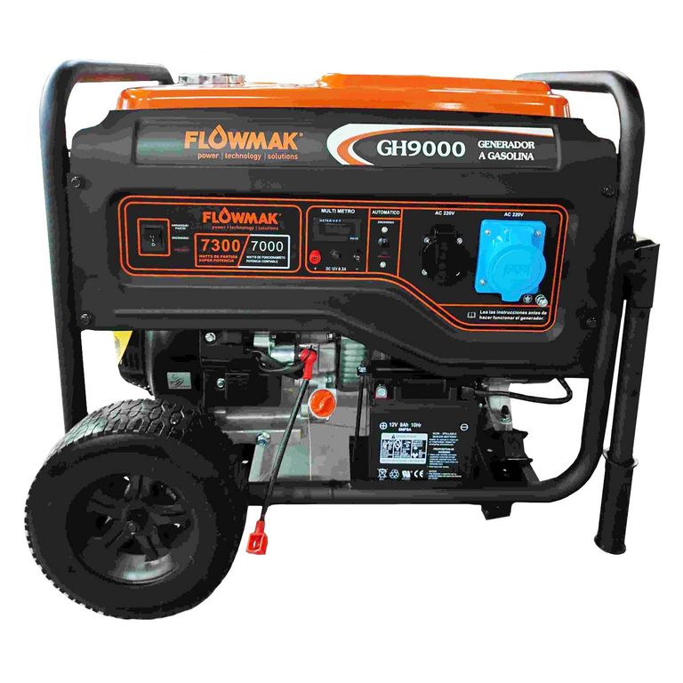 Generador Eléctrico A Gasolina 7500w (7,5kw) Gh9000e 220v