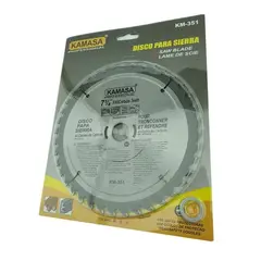 KAMASA - Disco De Sierra Circular 7 1/4 Pulgadas 40 Dientes