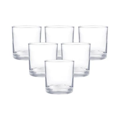 Generico Set 6 Vasos Bebida Tragos Piscola Lexington Cristar