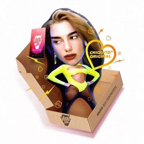 Cojín Chiquito Dua Lipa Chiquita Body Flúor 40cm Vudú Love