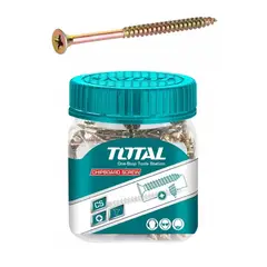 TOTAL TOOLS - Tornillo Para Madera Aglomerado 5.0 X 50mm 100 Unds Total