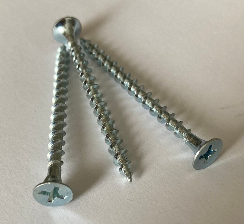 1000 Tornillos CRS 6x2 Rosca Gruesa