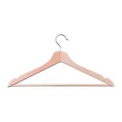 LUMAX - Colgador Percha de Ropa de Madera MeTinca