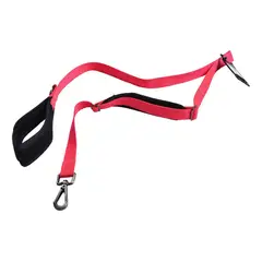 MASCAN - Correa Doble Agarre Perro M Fucsia