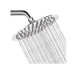 ALDAY - Plato de Ducha Redondo N8 En Acero Inoxidable -