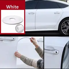 GENERICO - Molduras Samurái Protección puerta de autos Universal tipo U