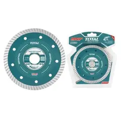 TOTAL TOOLS - Disco Diamantado 4 1/2 115mm Corte Turbo