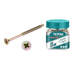 TOTAL TOOLS - Tornillo Para Madera Aglomerado 5.0 X 80mm 80 Unds Total