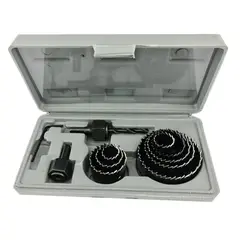 GENERICO - Juego De Hoja De Sierra Copa Para Madera 11 Piezas Crownman